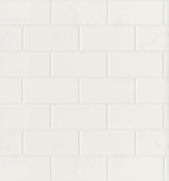 Youtz Paintable Tile Wallpaper by Brewster Paintable Solutions V Covers about 56.4 square feet 20.5-in by 33-ft long roll Prepasted 6.3 - Fabric Carolina -