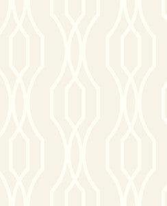 Coventry Eggshell Trellis Wallpaper by A-Street Prints
