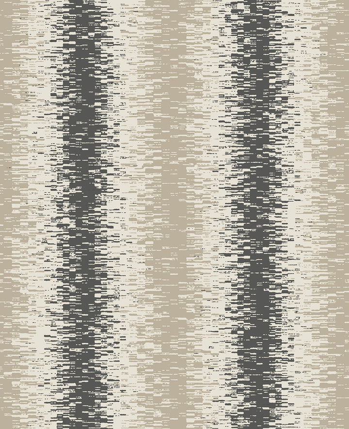 Quake Taupe Abstract Stripe Wallpaper by A-Street Prints Habitat Covers about 56.4 square feet 20.5-in by 33-ft long roll Unpasted 25.2 - Fabric Carolina -