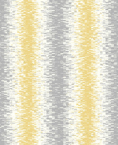 Quake Yellow Abstract Stripe Wallpaper by A-Street Prints