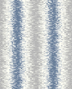 Quake Blue Abstract Stripe Wallpaper by A-Street Prints