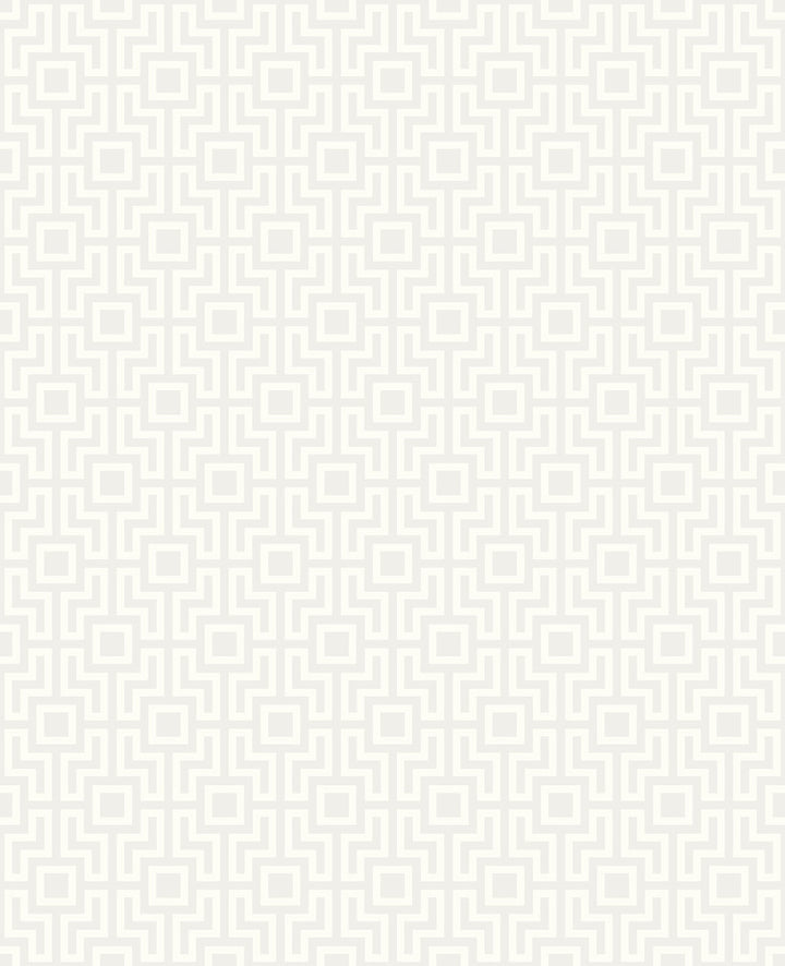 Boxwood Silver Geometric Wallpaper by A-Street Prints Habitat Covers about 56.4 square feet 20.5-in by 33-ft long roll Unpasted 4.2 - Fabric Carolina -