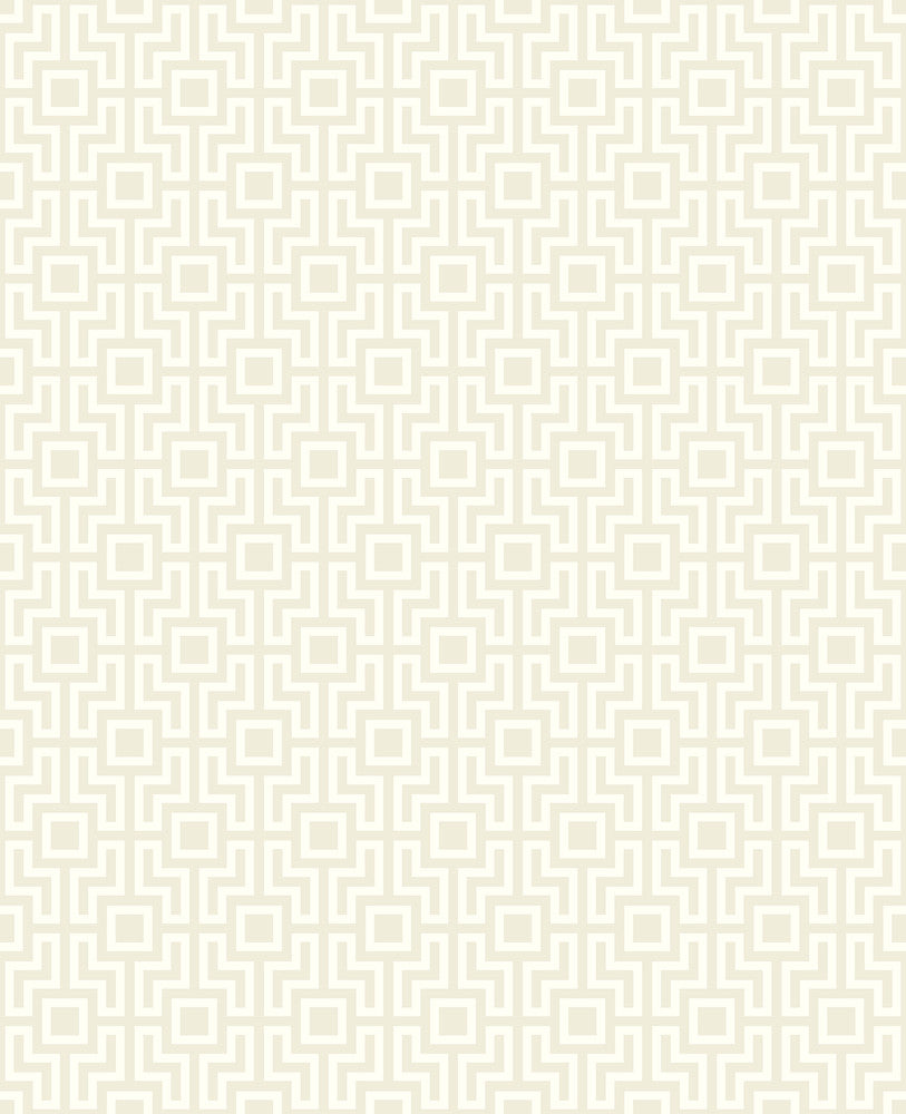 Boxwood Neutral Geometric Wallpaper by A-Street Prints Habitat Covers about 56.4 square feet 20.5-in by 33-ft long roll Unpasted 4.2 - Fabric Carolina -