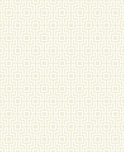 Boxwood Neutral Geometric Wallpaper by A-Street Prints