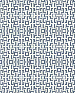 Boxwood Blue Geometric Wallpaper by A-Street Prints