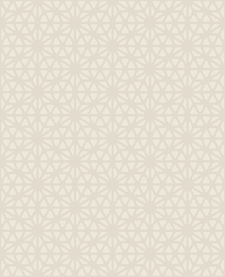 Prism Neutral Neutral Geometric Wallpaper by A-Street Prints Habitat Covers about 56.4 square feet 20.5-in by 33-ft long roll Unpasted 4.2 - Fabric Carolina -