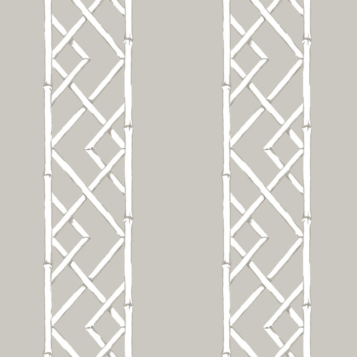 Platinum Latticework Wallpaper by A-Street Prints Signature by Sarah Richardson Covers about 56.4 square feet 20.5-in by 33-ft long roll Unpasted 10.4 - Fabric Carolina -