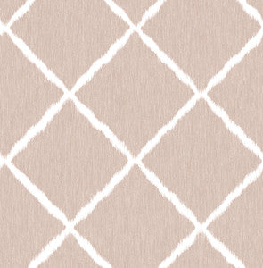 Petal Ikat Trellis Wallpaper by A-Street Prints