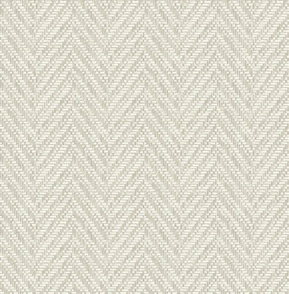 Linen Ziggity Wallpaper by A-Street Prints Signature by Sarah Richardson Covers about 56.4 square feet 20.5-in by 33-ft long roll Unpasted 10.4 - Fabric Carolina -