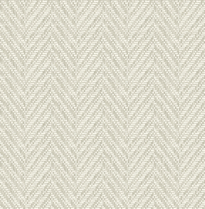 Linen Ziggity Wallpaper by A-Street Prints Signature by Sarah Richardson Covers about 56.4 square feet 20.5-in by 33-ft long roll Unpasted 10.4 - Fabric Carolina -
