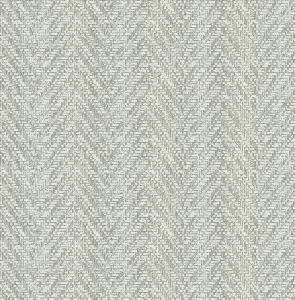 Fog Ziggity Wallpaper by A-Street Prints Signature by Sarah Richardson Covers about 56.4 square feet 20.5-in by 33-ft long roll Unpasted 10.4 - Fabric Carolina -
