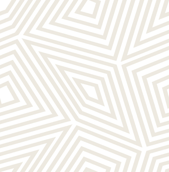 Sterling Kaleidoscope Wallpaper by A-Street Prints Signature by Sarah Richardson Covers about 56.4 square feet 20.5-in by 33-ft long roll Unpasted 20.9 - Fabric Carolina -