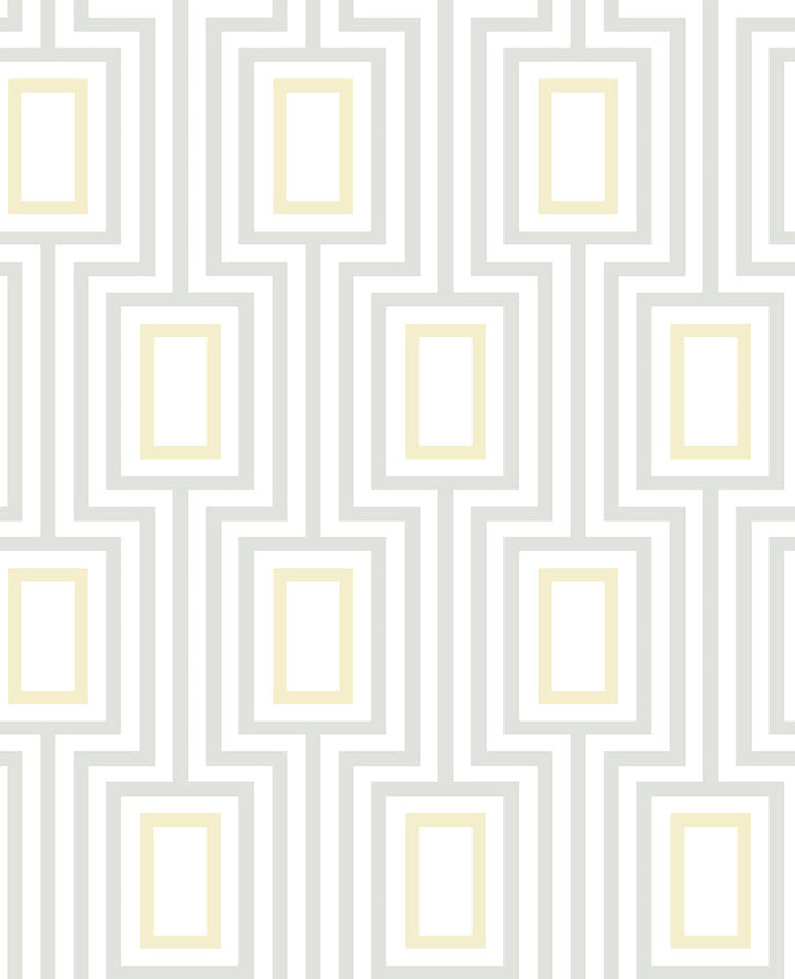 Citrine Metro Mod Wallpaper by A-Street Prints Signature by Sarah Richardson Covers about 56.4 square feet 20.5-in by 33-ft long roll Unpasted 12.6 - Fabric Carolina -