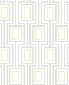 Citrine Metro Mod Wallpaper by A-Street Prints