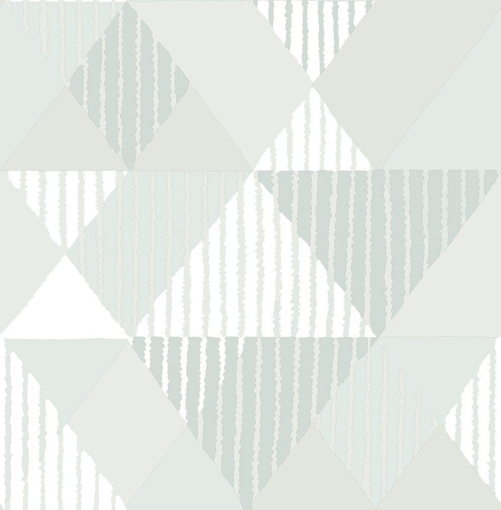 Cloud Mod Peaks Wallpaper by A-Street Prints Signature by Sarah Richardson Covers about 56.4 square feet 20.5-in by 33-ft long roll Unpasted 20.9 - Fabric Carolina -