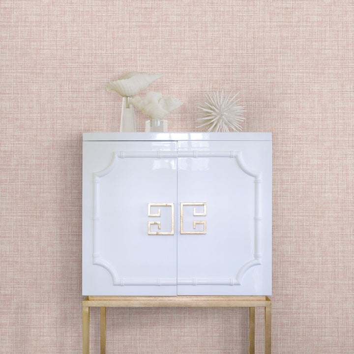 Poise Pink Linen Wallpaper by A-Street Prints Designer