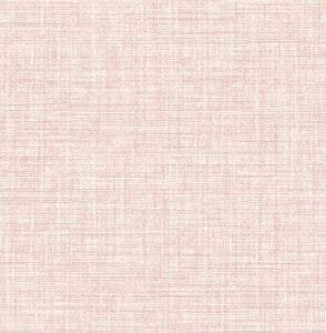Poise Pink Linen Wallpaper by A-Street Prints