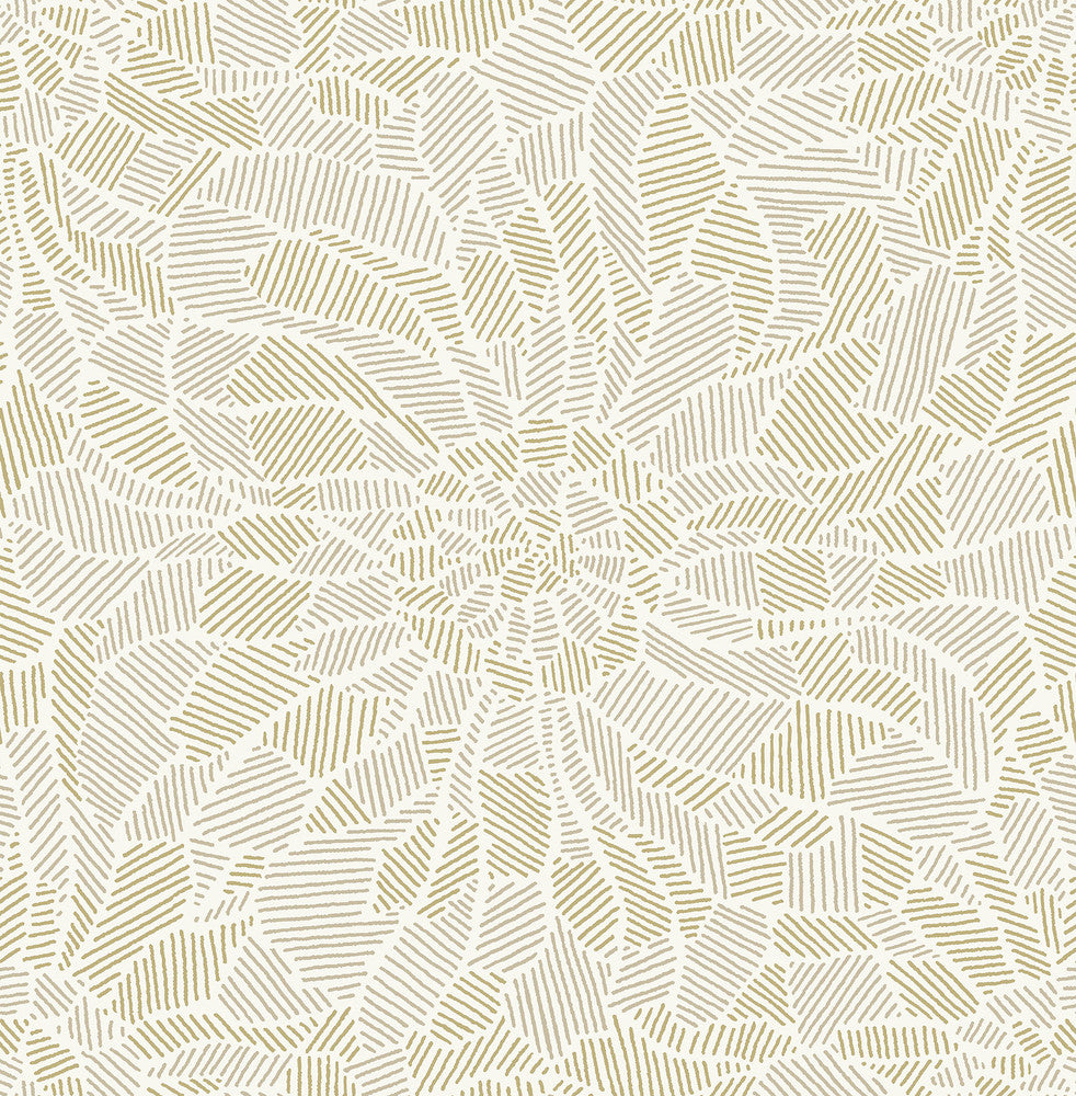 Daydream Honey Abstract Floral Wallpaper by A-Street Prints Celadon Covers about 56.4 square feet 20.5-in by 33-ft long roll Unpasted 20.9 - Fabric Carolina -