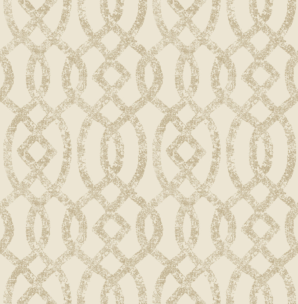 Ethereal Bronze Trellis Wallpaper by A-Street Prints Celadon Covers about 56.4 square feet 20.5-in by 33-ft long roll Unpasted 20.9 - Fabric Carolina -