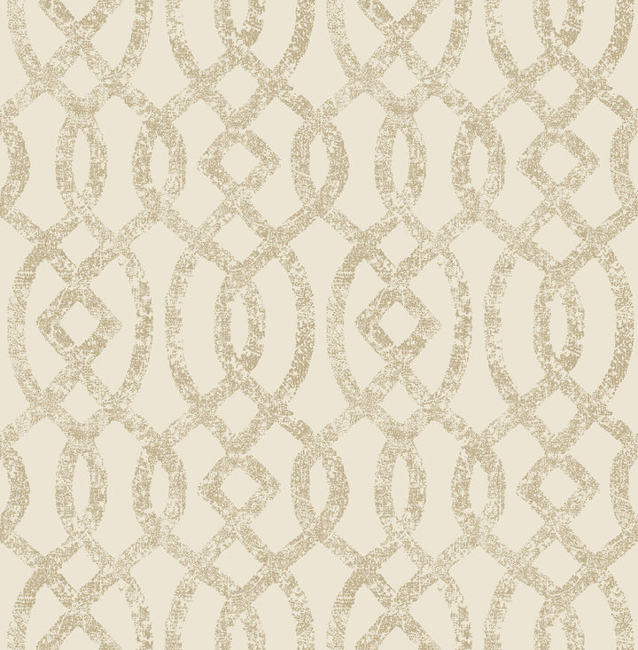Ethereal Bronze Trellis Wallpaper by A-Street Prints Celadon Covers about 56.4 square feet 20.5-in by 33-ft long roll Unpasted 20.9 - Fabric Carolina -