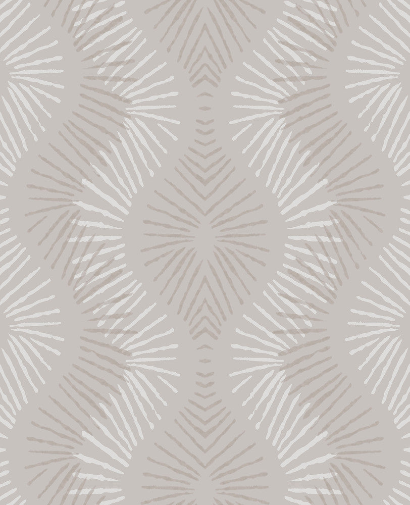 Feliz Champagne Beaded Ogee Wallpaper by A-Street Prints Celadon Covers about 56.4 square feet 20.5-in by 33-ft long roll Unpasted 12.6 - Fabric Carolina -