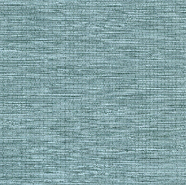 Bali Blue Seagrass Wallpaper by Warner Warner Grasscloth Resource Covers about 60.8 square feet 27-in by 27-ft long roll Unpasted 0 - Fabric Carolina -