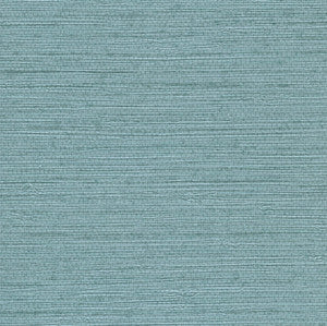 Bali Blue Seagrass Wallpaper by Warner