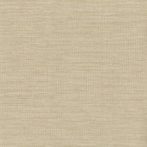 Cape Town Beige Faux Silk Wallpaper by Warner