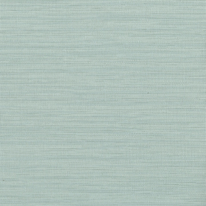 Cape Town Aqua Faux Silk Wallpaper by Warner Warner Grasscloth Resource Covers about 60.8 square feet 27-in by 27-ft long roll Unpasted 0 - Fabric Carolina -