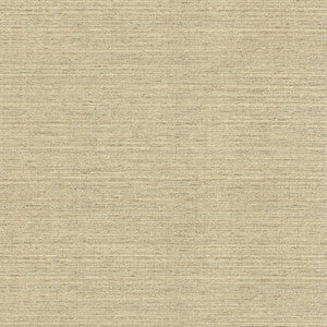 Madison Beige Faux Grasscloth Wallpaper by Warner