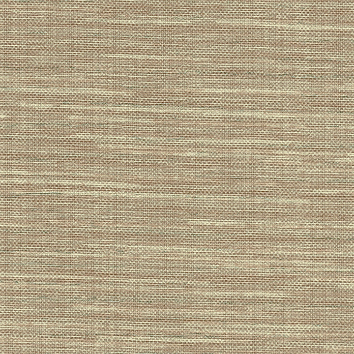 Bay Chestnut Linen Texture Wallpaper by Warner Warner Grasscloth Resource Covers about 60.8 square feet 27-in by 27-ft long roll Unpasted 0 - Fabric Carolina -