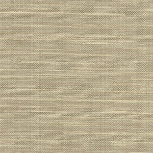 Bay Honey Linen Texture Wallpaper by Warner
