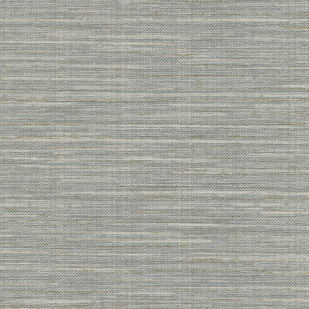 Bay Grey Linen Texture Wallpaper by Warner Warner Grasscloth Resource Covers about 60.8 square feet 27-in by 27-ft long roll Unpasted 0 - Fabric Carolina -