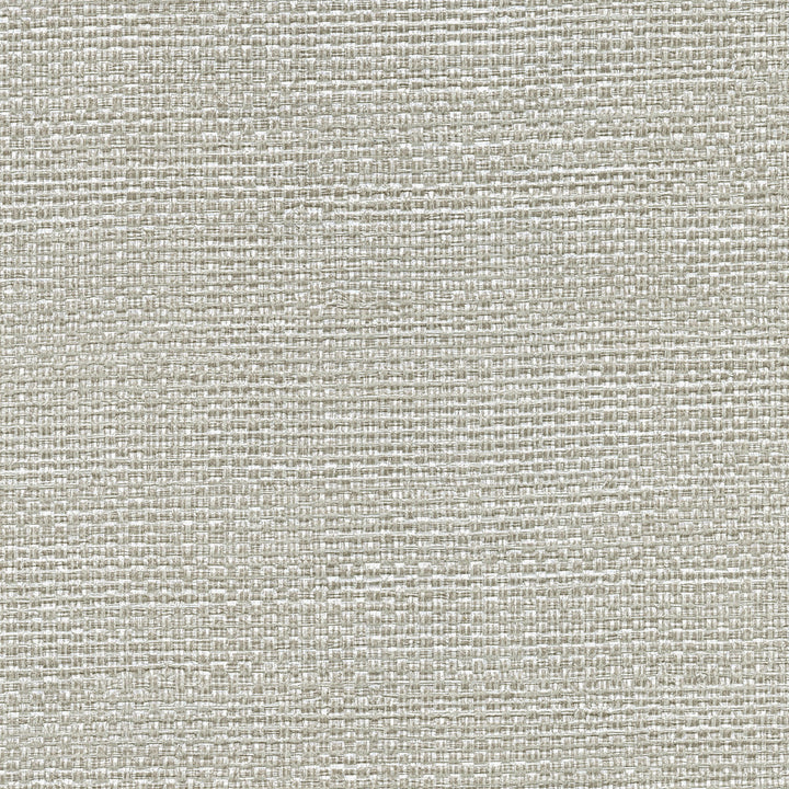 Bohemian Pewter Woven Texture Wallpaper by Warner Warner Grasscloth Resource Covers about 60.8 square feet 27-in by 27-ft long roll Unpasted 0 - Fabric Carolina -
