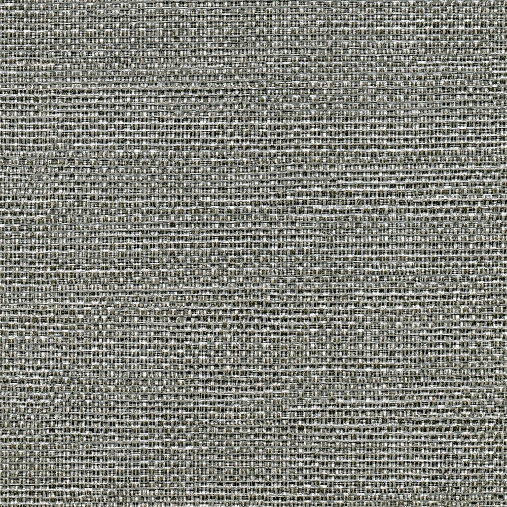 Bohemian Black Woven Texture Wallpaper by Warner Warner Grasscloth Resource Covers about 60.8 square feet 27-in by 27-ft long roll Unpasted 0 - Fabric Carolina -