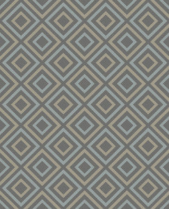 Horus Taupe Diamond Geo Wallpaper by Advantage
