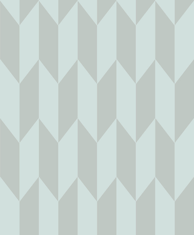 Roland Light Blue Arrow Wallpaper by Advantage Geo Covers about 56.4 square feet 20.5-in by 33-ft long roll Unpasted 25 - Fabric Carolina -