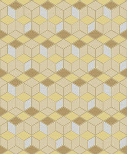 Joanne Mustard Blox Wallpaper by Advantage