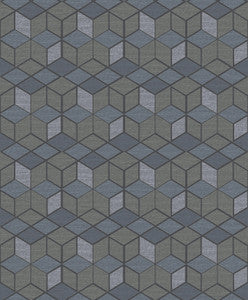 Joanne Taupe Blox Wallpaper by Advantage