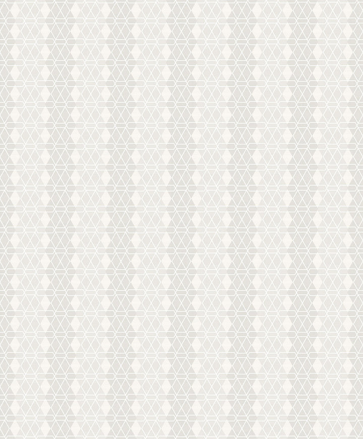 Taylor Light Grey Diamond Wallpaper by Advantage Geo Covers about 57.8 square feet 21-in by 33-ft long roll Unpasted 1.2 - Fabric Carolina -