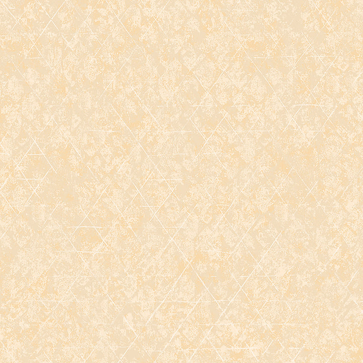 Jessica Light Yellow Geometric Wallpaper by Advantage Geo Covers about 57.8 square feet 21-in by 33-ft long roll Unpasted 25 - Fabric Carolina -
