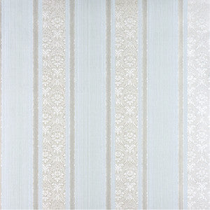Mackenzie Mint Stripe Wallpaper by Advantage