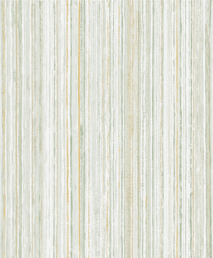 Grace Blue Stripe Wallpaper by Advantage Traditional Covers about 57.8 square feet 21-in by 33-ft long roll Unpasted 25 - Fabric Carolina -
