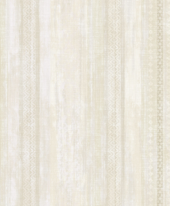 Blair Yellow Ikat Stripe Wallpaper by Advantage Traditional Covers about 57.8 square feet 21-in by 33-ft long roll Unpasted 25 - Fabric Carolina -