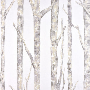 Cameron Off White Trees Wallpaper by Advantage