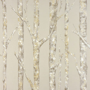 Cameron Beige Trees Wallpaper by Advantage