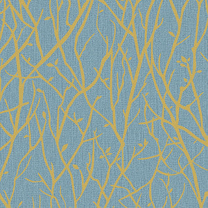 Kaden Slate Branches Wallpaper by Advantage