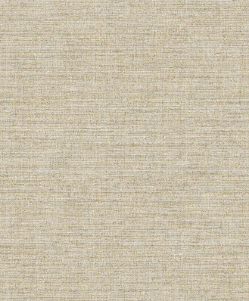 Ashleigh Neutral Linen Texture Wallpaper by Advantage Surfaces Covers about 57.8 square feet 21-in by 33-ft long roll Unpasted 25 - Fabric Carolina -