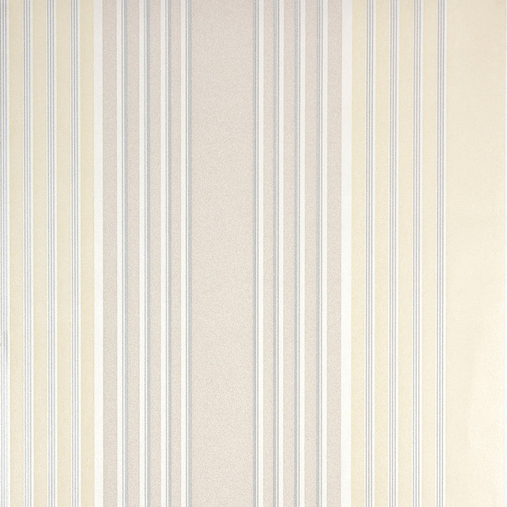 Vickie Taupe Stripe Wallpaper by Advantage Surfaces Covers about 57.8 square feet 21-in by 33-ft long roll Unpasted 0 - Fabric Carolina -