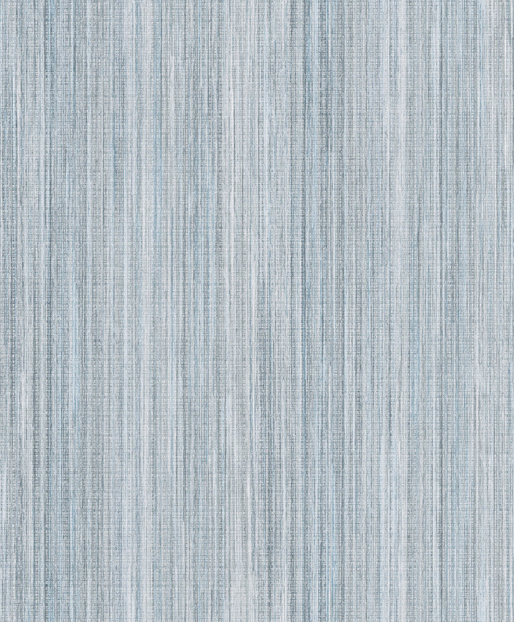 Audrey Teal Stripe Texture Wallpaper by Advantage Surfaces Covers about 57.8 square feet 21-in by 33-ft long roll Unpasted 0 - Fabric Carolina -